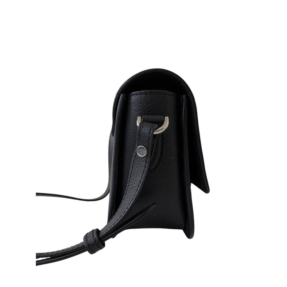 Versace Medusa Black Leather Crossbody Bag with Medallion Accent new - Picture 5 of 12